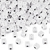 150Pcs 5 Styles Opaque Acrylic Beads SACR-TA0001-73-2