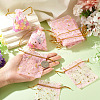 30Pcs Gold Stamping Moon Star Organza Drawstring Gift Bags ABAG-TA0002-21G-6