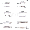 Iron Hair Barrette Findings IFIN-PH0024-37P-6