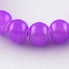 Imitation Jade Glass Beads Strands DGLA-S076-12mm-25-1