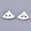 Natural Freshwater Shell Buttons SHEL-R113-03-2