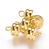 Brass Magnetic Clasps X-KK-P114-07G-1