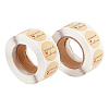 1 Inch Thank You Sticker Self-Adhesive Kraft Paper Gift Tag Stickers DIY-GL0001-05-01-3
