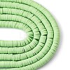 Handmade Polymer Clay Beads Strands CLAY-R089-8mm-Q080-5