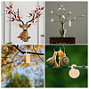 40Pcs 4 Style Blank Wood Plant Labels AJEW-CA0003-79-6