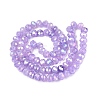 Electroplate Crackle Imitation Jade Glass Beads Strands LS-EGLA-Q131-02B-05-2
