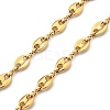 304 Stainless Steel Coffee Bean Chain Necklaces NJEW-JN03046-2