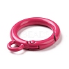Spray Painted Alloy Spring Gate Rings PALLOY-K257-01-4
