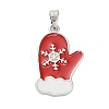 Brass Enamel Pendants LS-KK-B158-01P-1