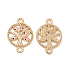 Alloy Enamel Connector Charms FIND-H039-19KCG-A-1