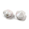 Shell Shape Glazed Porcelain Beads PORC-E022-01A-3