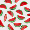 100Pcs DIY Watermelon Shape Dangle Earring Making Kits DIY-NB0005-30-4