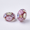 Handmade Lampwork European Beads LAMP-S193-004E-2