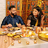 14Pcs Alloy Candle Holders AJEW-WA0004-41-6