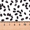 Picasso Spray Painted Glass Seed Beads SEED-T006-04-38-4