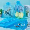 30pcs Large Organza Pouches Portable Shoes Bag Travel Storage Drawstring Bags OP-SP0001-03B-05-4