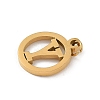 304 Stainless Steel Charms
with Jump Ring LS-STAS-R001-02G-Y-2