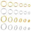 180Pcs 12 Styles Brass Split Rings FIND-PH0020-26-1