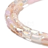 Electroplate Glass Beads Strands EGLA-D030-08I-3