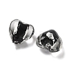 Handmade Foil Glass Beads LAMP-A011-06-2