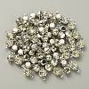 Brass Clear Cubic Zirconia Connector Charms RB-WH0005-002D-P-2