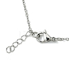 3Pcs 3 Style Brass Macrame Pouch Empty Stone Holder for Pendant Necklaces Making NJEW-AB00027-4