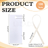 100 Sets Blank Paper Gift Tags CDIS-ME0001-02C-2