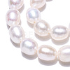 Natural Cultured Freshwater Pearl Beads Strands PEAR-N012-06N-3