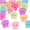 18Pcs 6 Colors Luminous Resin Pig Diaplay Decoration RESI-TAD0001-02-2