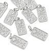 SHEGRACE Valentine's Day Brass Clear Cubic Zirconia Pendants XGRQ3K480-551P-1