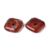 Natural Red Jasper Pendants G-Q602-02H-2