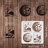 Plastic Reusable Drawing Painting Stencils Templates DIY-WH0172-395-2