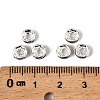 Brass Grade A Rhinestone Spacer Beads RSB036NF-16-3