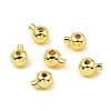 Brass Crimp Beads KK-Z030-16A-G-2
