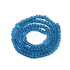 Transparent Glass Beads Strands EGLA-A044-T2mm-MD27-3