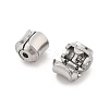 304 Stainless Steel European Style Clasps STAS-M112-04P-04-3