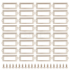 40Pcs Iron Label Frame FIND-MA0001-20P-1