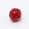 Handmade Lampwork Bead GLAA-WH0029-10-2
