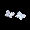 Iridescent Plating Acrylic Bead Caps AC-CBA81FF-03-3
