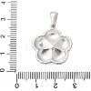 304 Stainless Steel Pendants LS-STAS-Q349-01B-P-3