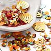 Rainbow Iridescent PVC Paillette/Sequins Beads & Links & Pendants PVC-C001-01D-1