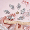Glass Rhinestone Ornament Accessories DIY-WH0308-990A-3