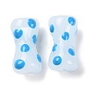 Handmade Bumpy Lampwork Beads LAMP-C012-01F-2