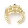 Brass Open Cuff Ring RJEW-Q778-26G-3