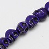Synthetic Turquoise Beads Strands TURQ-G113-23x30mm-11-1