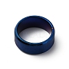 201 Stainless Steel Wide Band Finger Rings for Women Men RJEW-WH0009-13A-BU-2