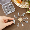 18Pcs 3 Styles Alloy European Dangle Charms PALLOY-FH00197-3
