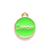 Alloy Enamel Pendants LS-X-ENAM-S124-01A-06D-3