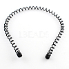 Hair Accessories Iron Wavy Hair Band Findings X-OHAR-Q043-03-1