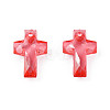 Transparent Acrylic Pendants MACR-S373-130-B06-4